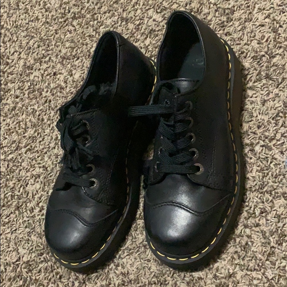Dr. Martens black work boot unisex